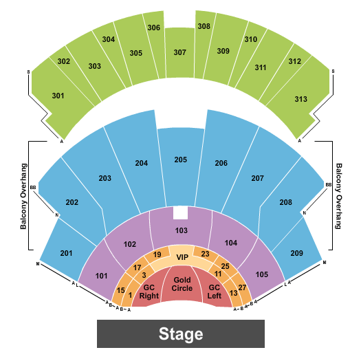 PH Live At Planet Hollywood John Fogerty Seating Chart
